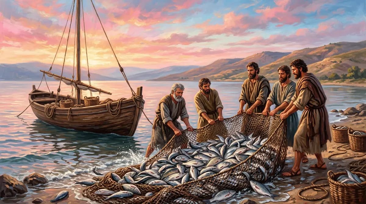 The Fable of the Fishing Net — Good and Bad Until the Day of Judgment