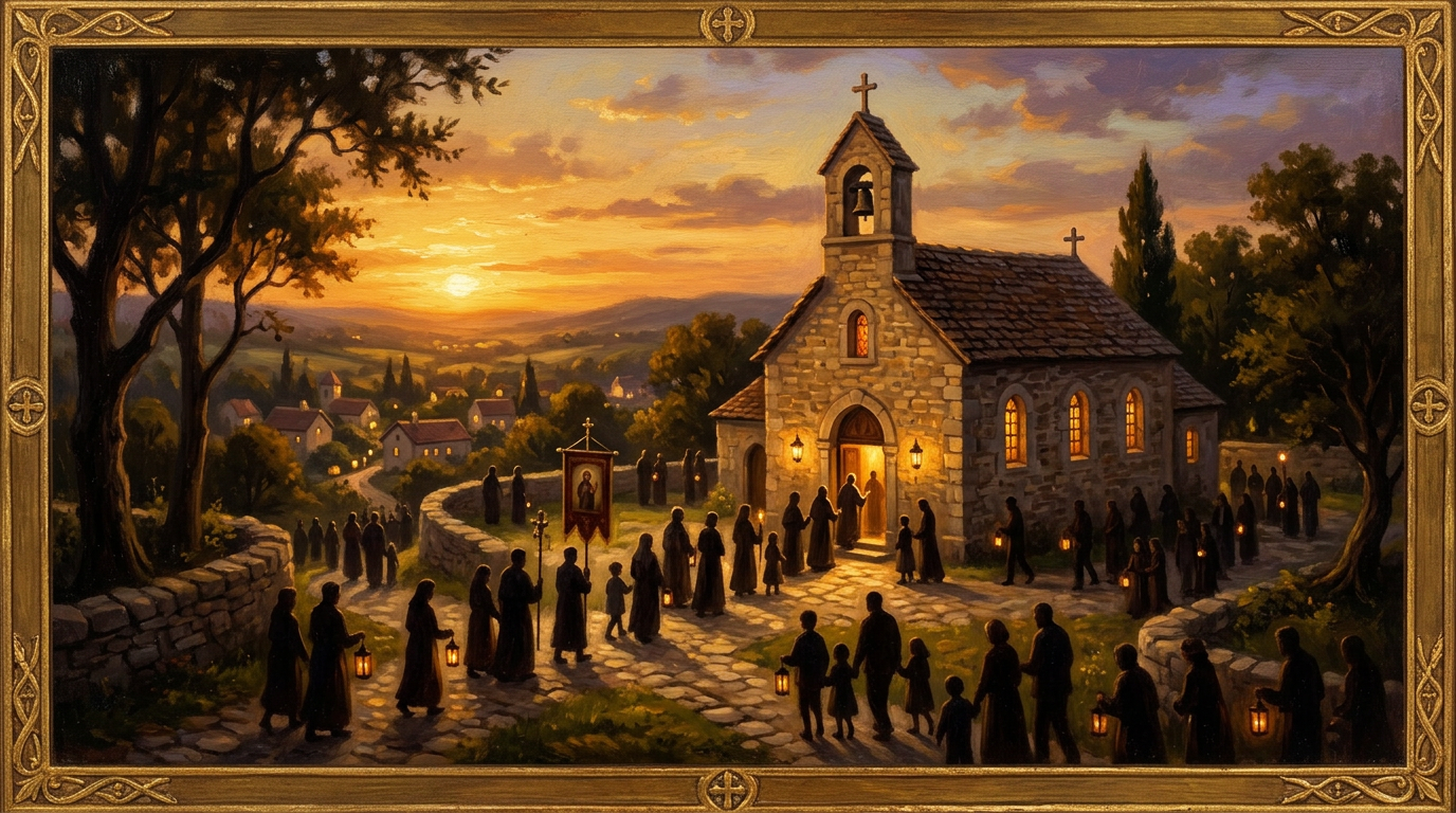 Communauté et église — fête du saint patron